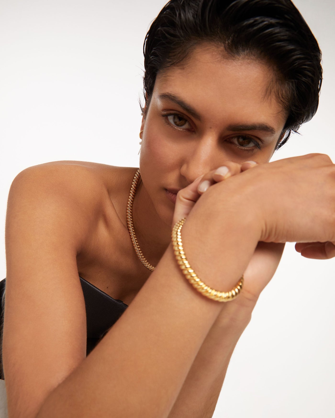 Collana Gaia - 
  
    Ottone / Placcatura in Oro 18K
  
