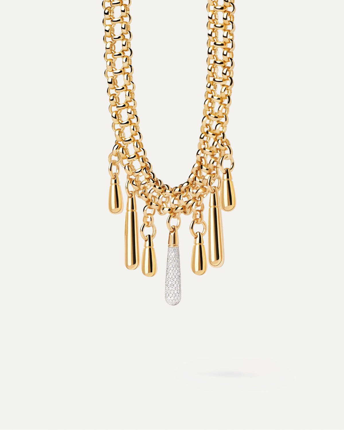 Gold drop choker online
