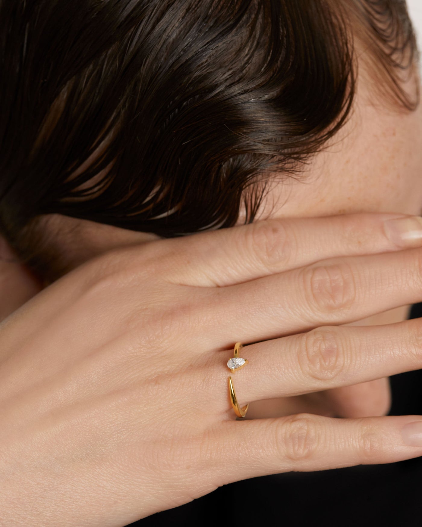 Twing Ring 
  
    Sterling Silver / 18K Gold plating
  

