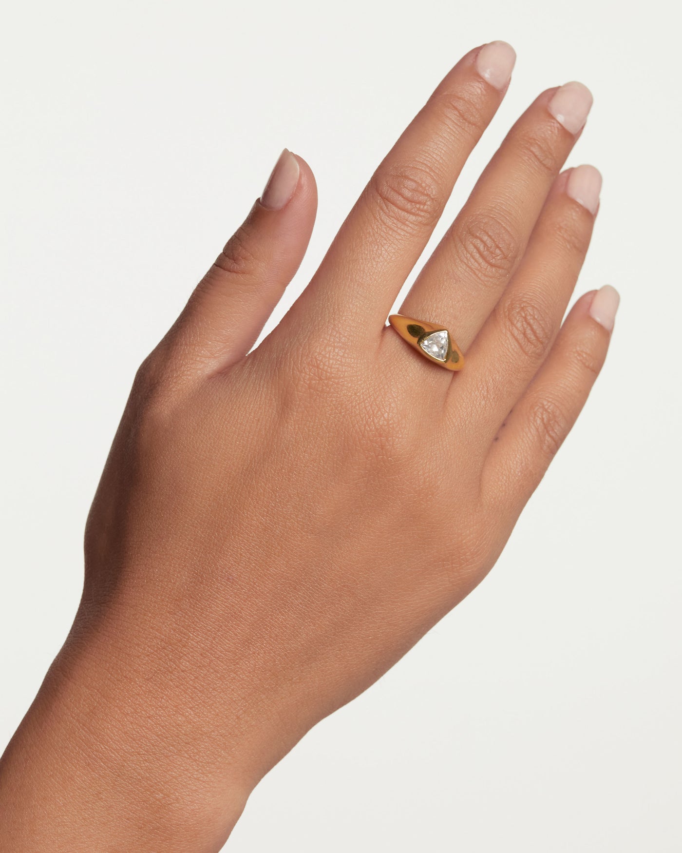 Bague triangle cheap