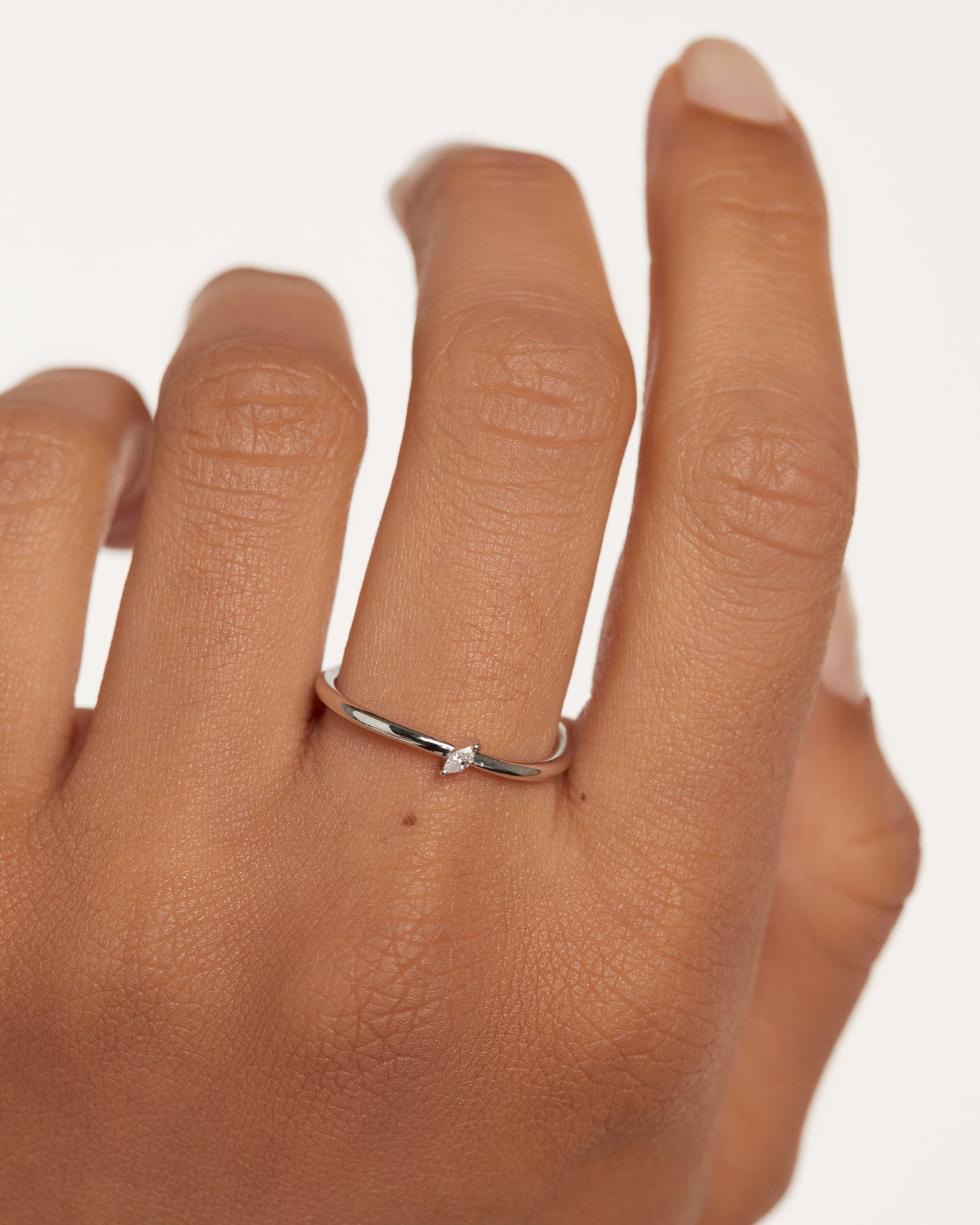 Bague en Argent Leaf 
  
    Argent massif
  
