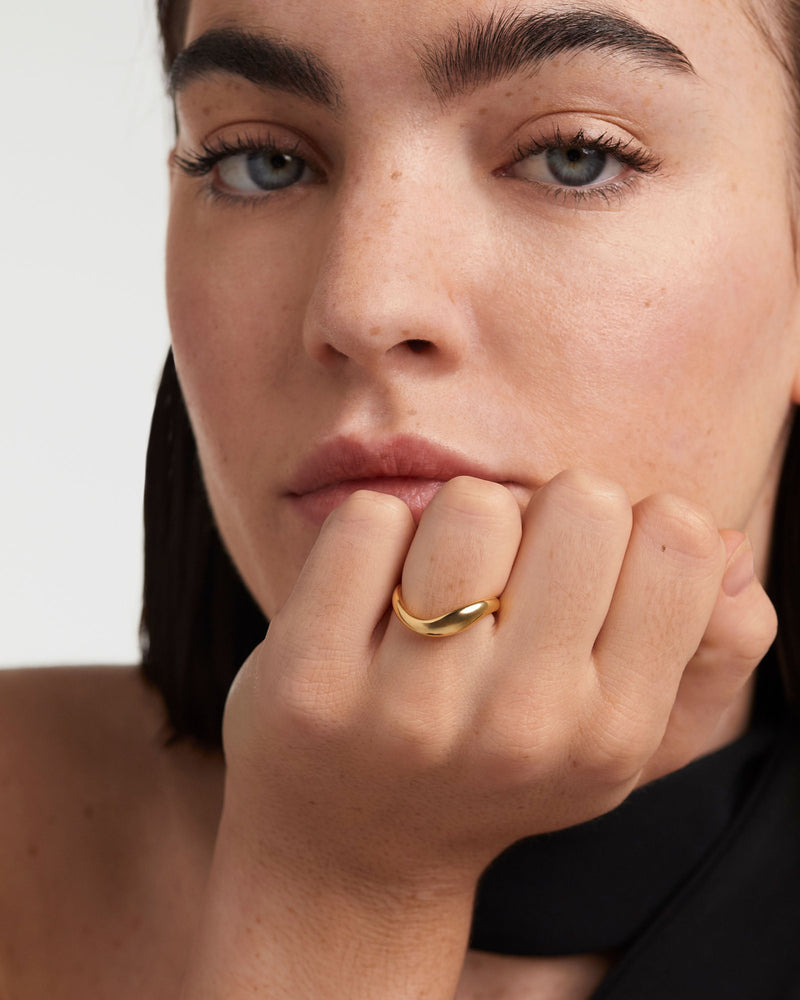 Anello In Oro Celeste - 
  
    Oro 18K
  
