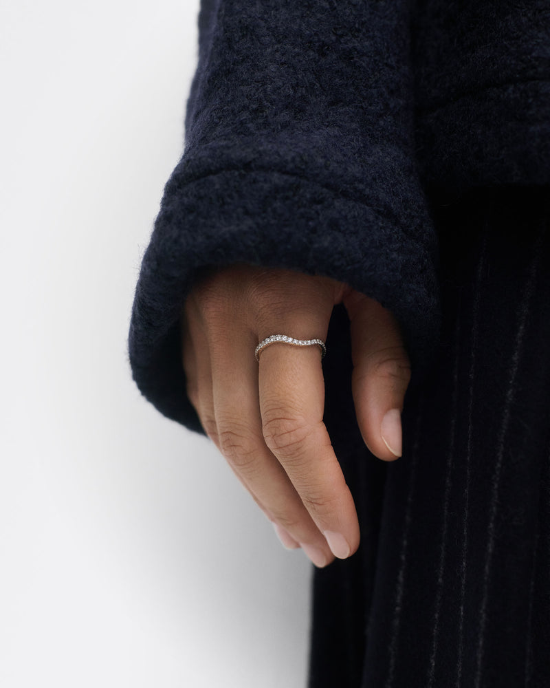 Anello in diamanti e oro Flow - 
  
    Oro 18K
  
