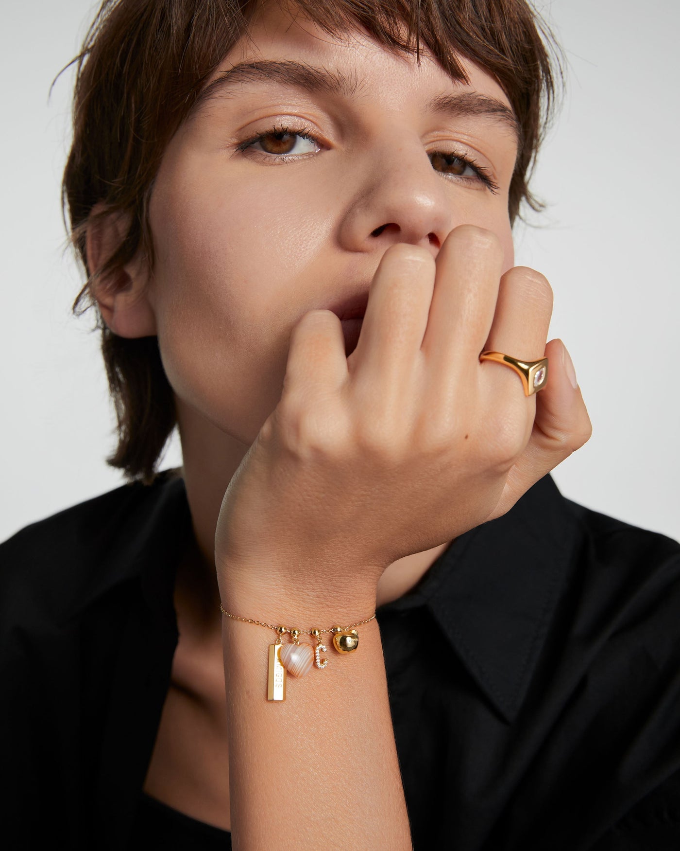 Letter C Charm PDPAOLA