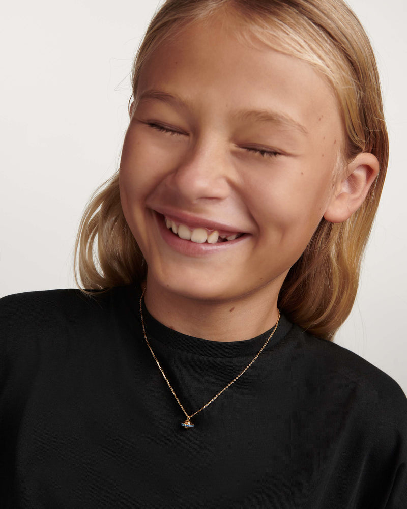Saturn Trip Necklace - 
  
    Sterling Silver / 18K Gold plating
  
