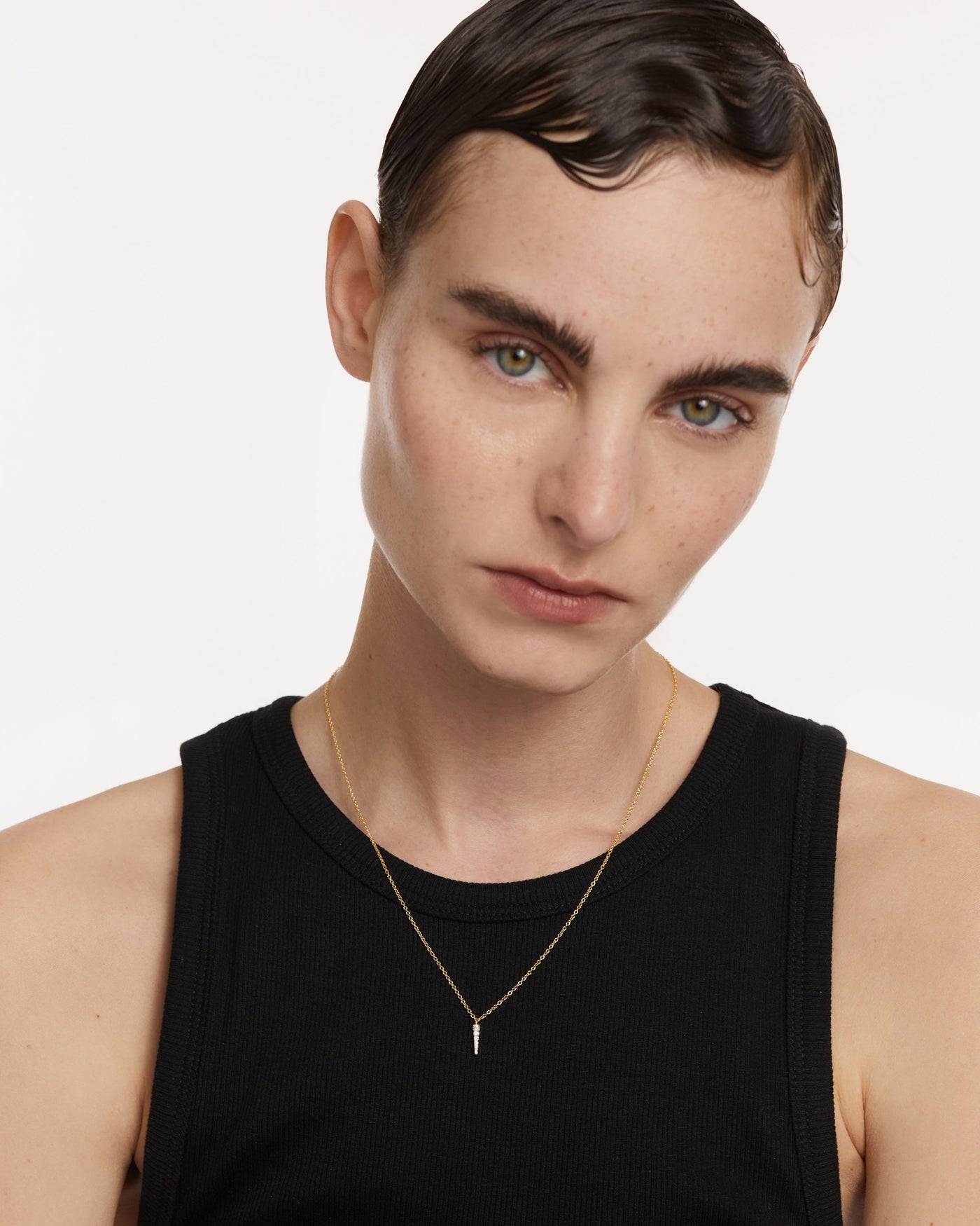 Collana Peak 
  
    Argento sterling / Placcatura in Oro 18K
  
