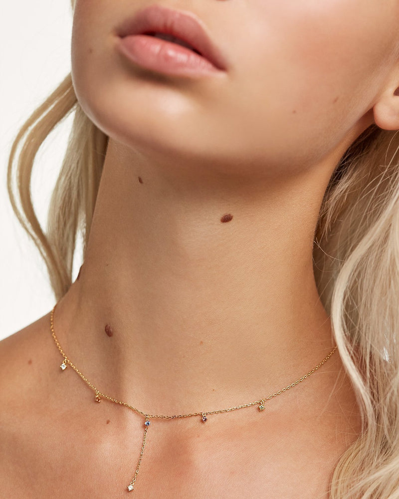 Halskette Mana - 
  
    Sterling Silber / 18K Goldplattierung
  
