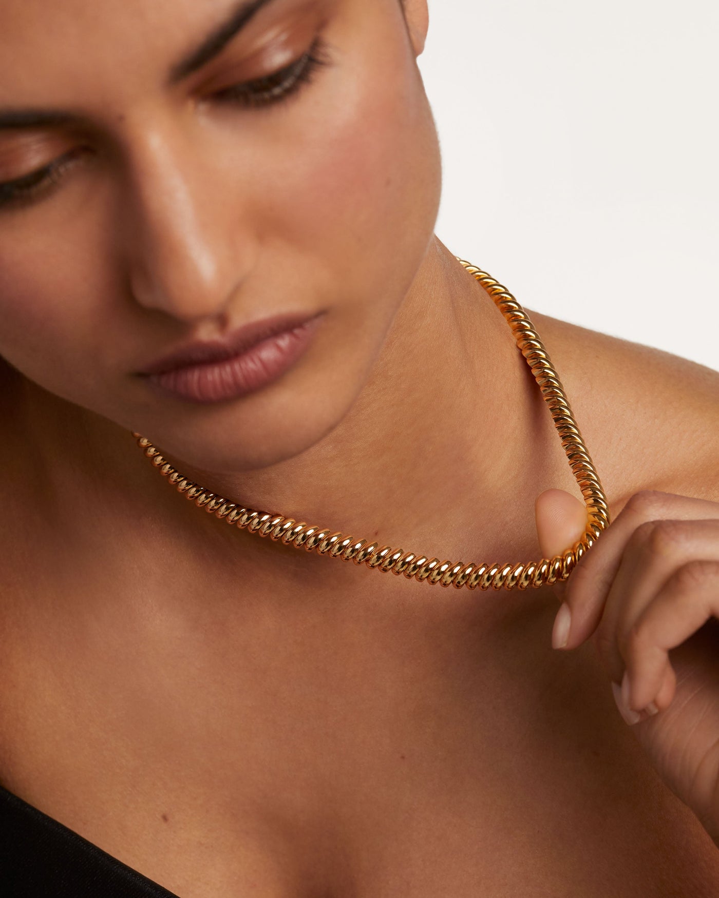 Collana Gaia 
  
    Ottone / Placcatura in Oro 18K
  
