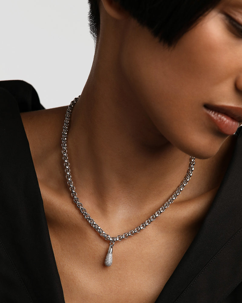 Collana a Catena in Argento Jazz - 
  
    Argento sterling
  
