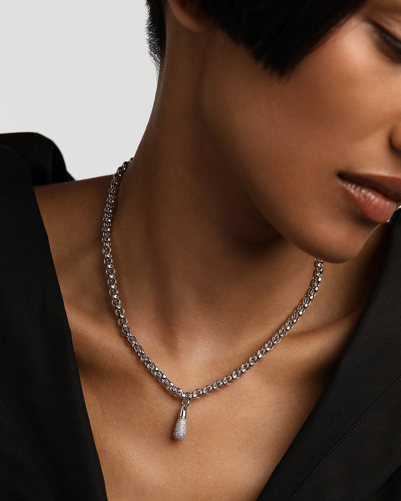 Jazz Silver Chain Necklace - 
  
    Sterling Silver
  
