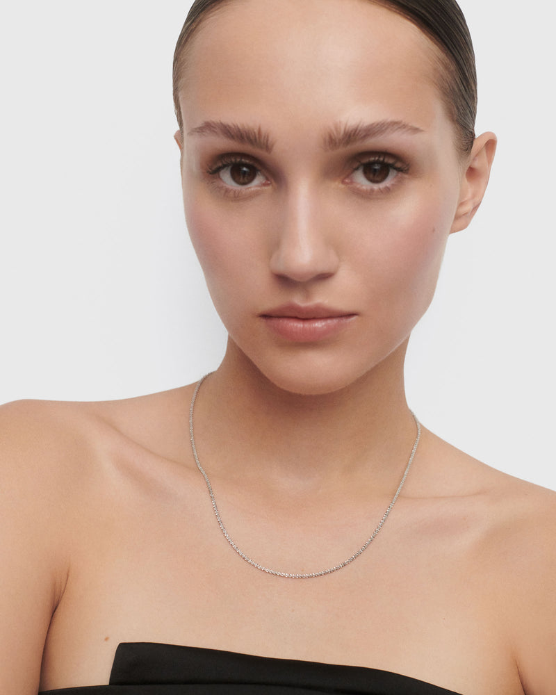 Sparkle silver chain necklace - 
  
    Sterling Silver
  
