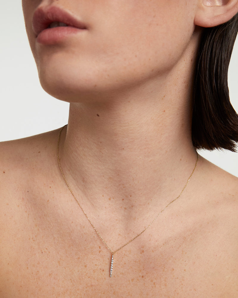 Diamonds and Gold Kate Necklace - 
  
    18K Gold
  
