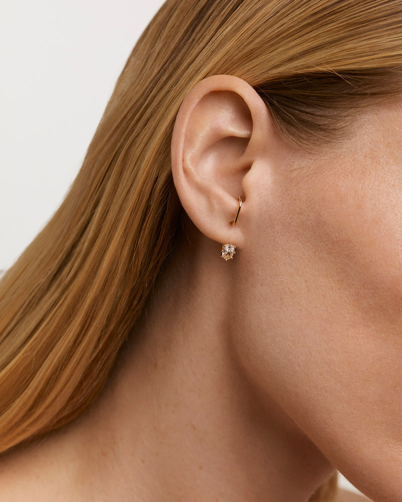Piercing orecchio Lila - 
  
    Argento sterling / Placcatura in Oro 18K
  
