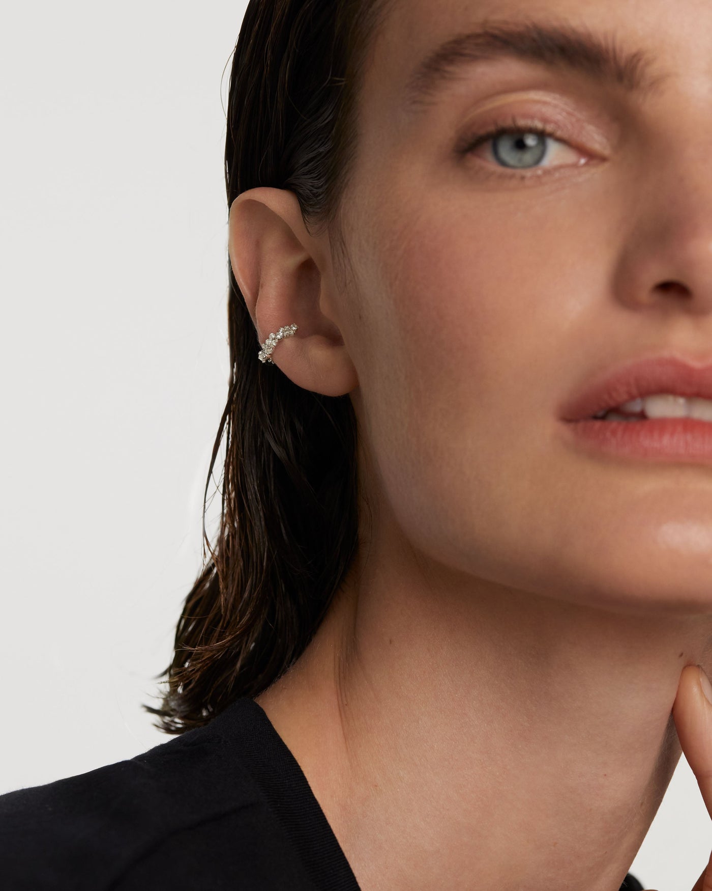Bubble Silver Ear Cuff 
  
    Sterling Silver
  
