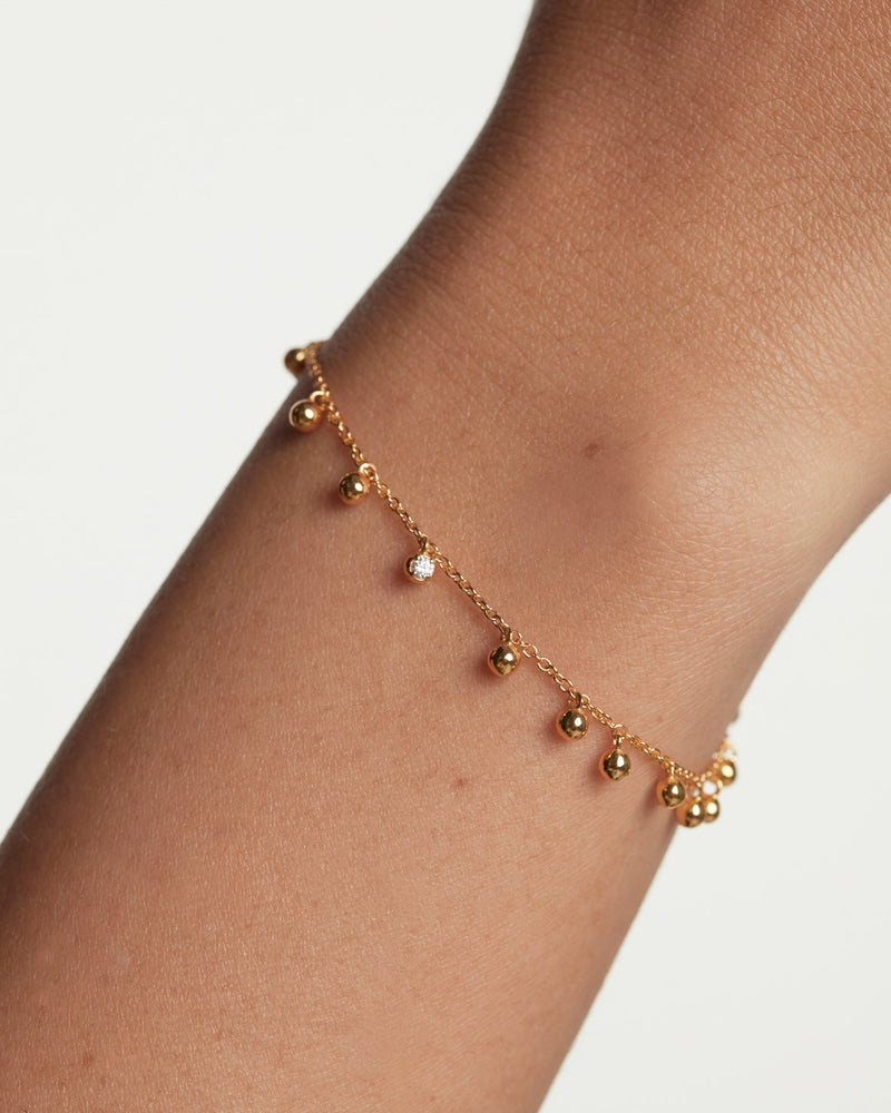 Bracciale Bubble - 
  
    Argento sterling / Placcatura in Oro 18K
  
