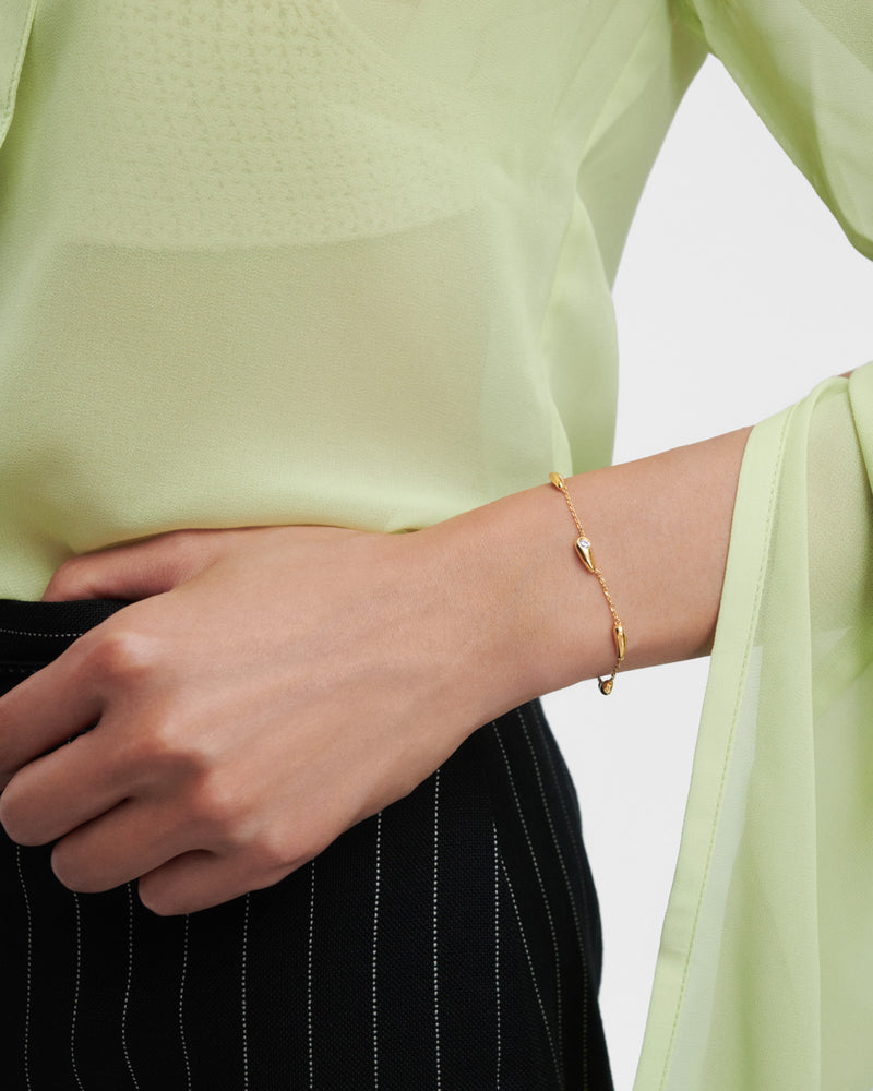 Becca bracelet - 
  
    Sterling Silver / 18K Gold plating
  

