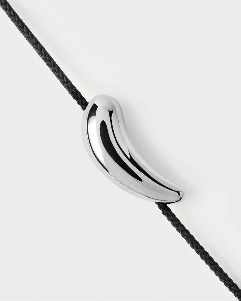 Bracciale in corda in argento Orbit - 
  
    Argento sterling
  
