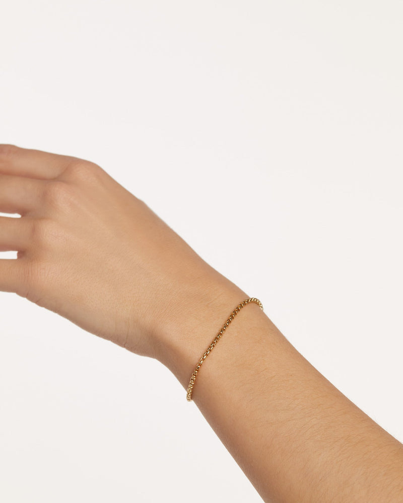 Bracelet Maille Vénitienne en Or - 
  
    Or 18 carats
  

