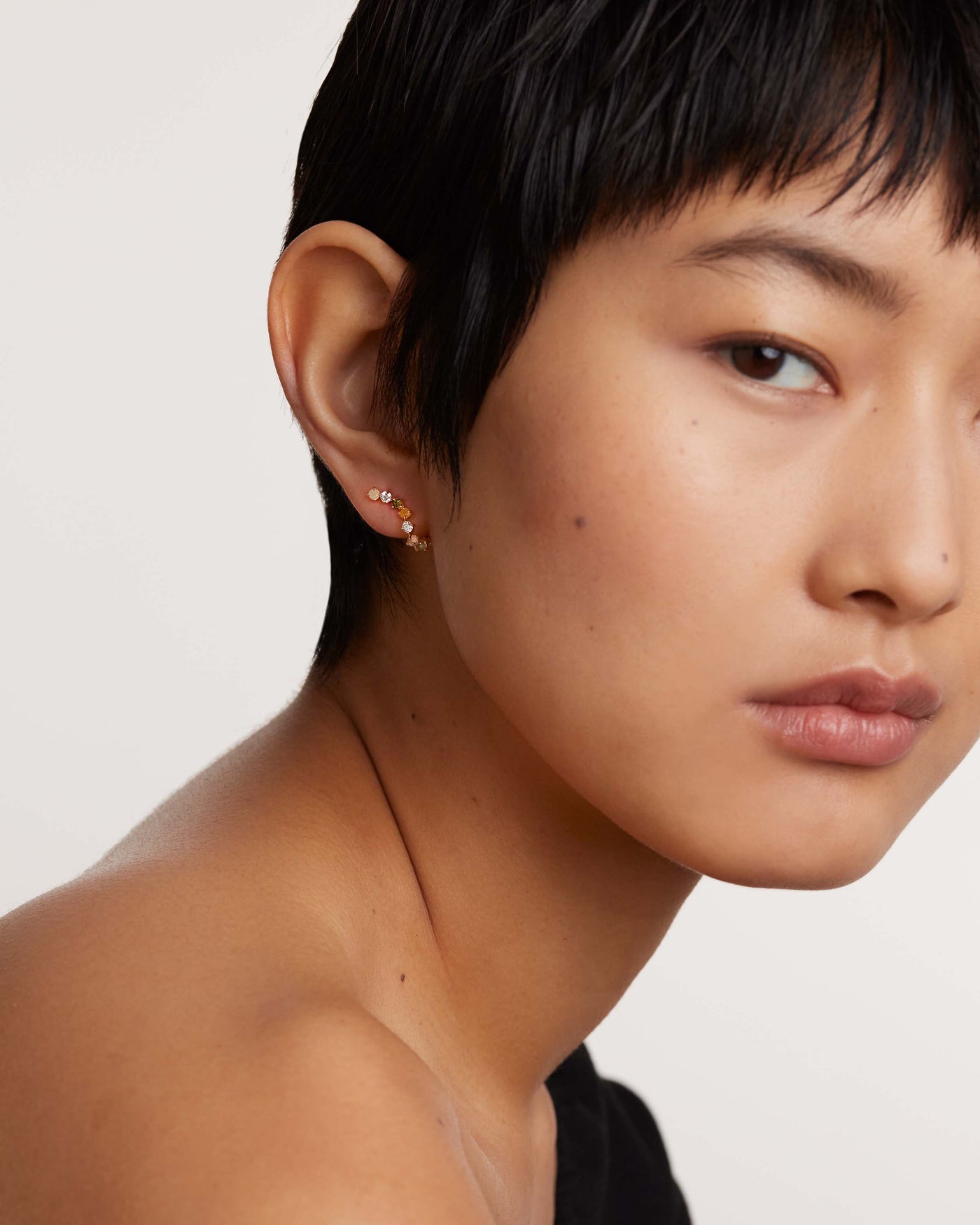 Pd paola halo earrings online