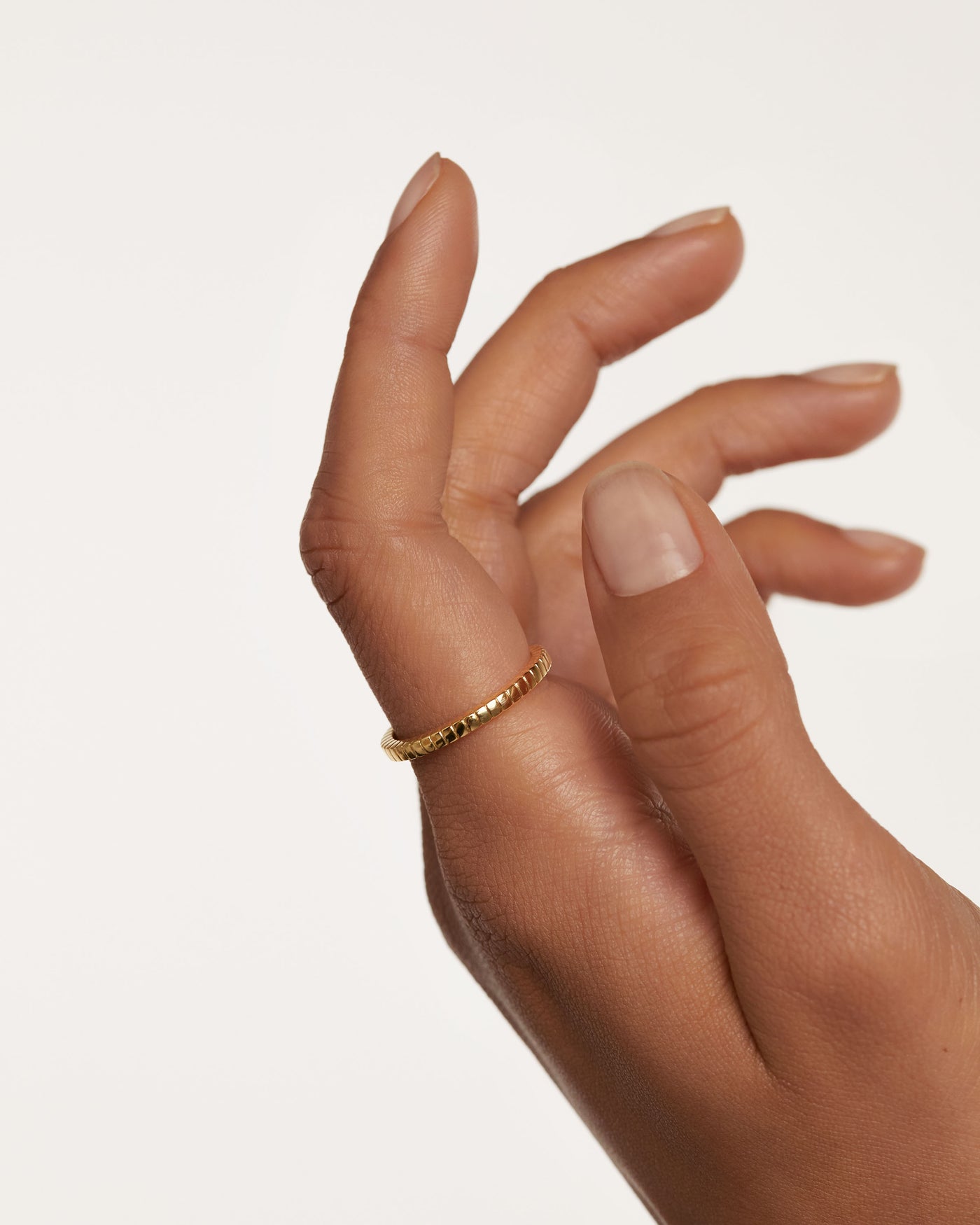 Lea Ring 
  
    Sterling Silber / 18K Goldplattierung
  
