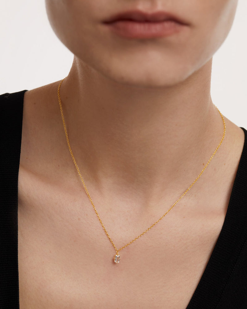 Mia Necklace - 
  
    Sterling Silver / 18K Gold plating
  
