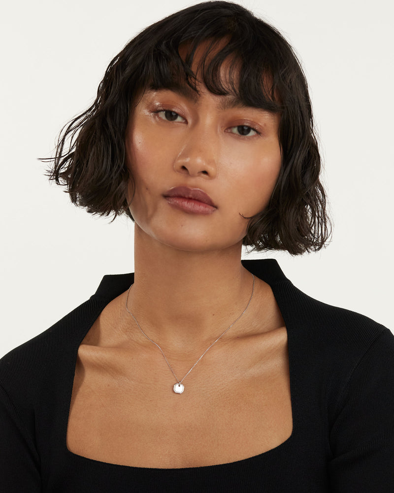 Octet Silver Necklace - 
  
    Argent massif
  
