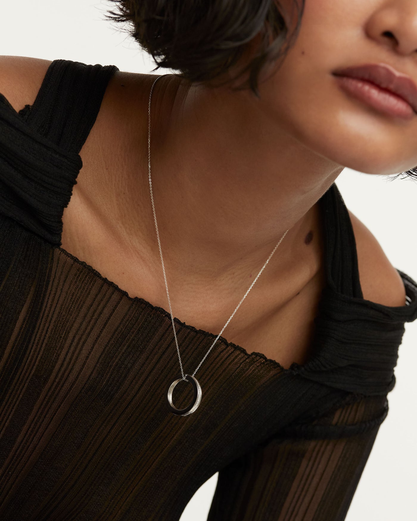 Infinity Silberhalskette 
  
    Sterling Silber
  
