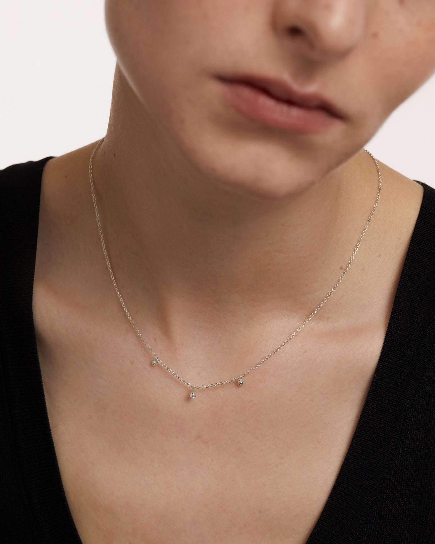 Love Triangle Silver Necklace 
  
    Sterling Silver
  
