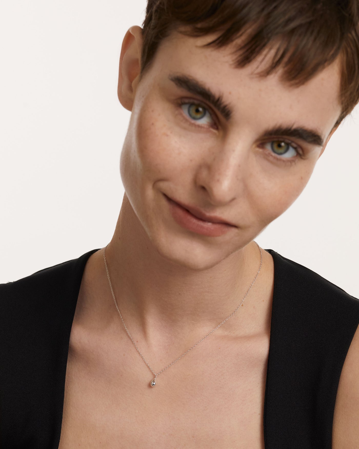 Collar de Plata Drop 
  
    Plata de Ley
  
