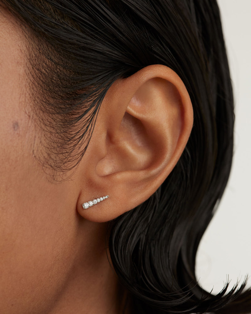 Piercing oreja de Plata Tea - 
  
    Plata de Ley
  
