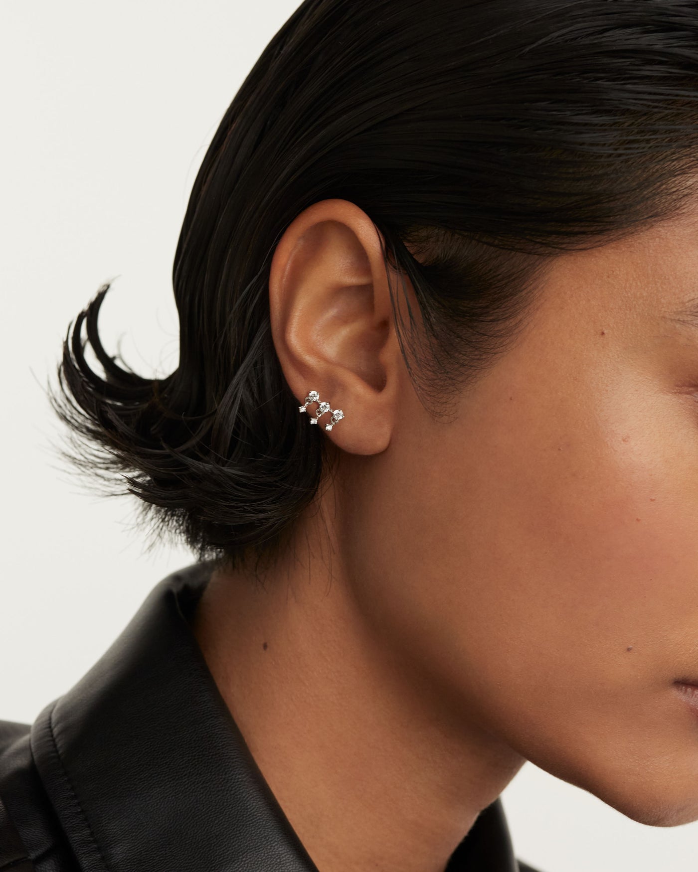 Sterling silver cheap single earring