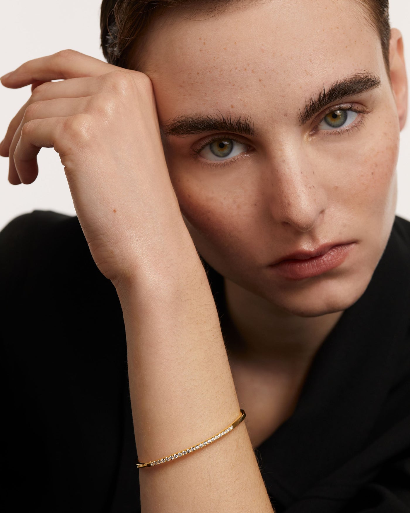 Buy GELIN 14k Solid Gold Simple Chain Adjustable Bracelet for Women at  Amazonin