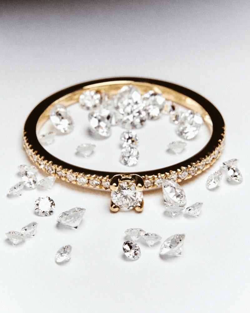 Bague en Diamants et en Or Solstice - 
  
    Or 18 carats
  

