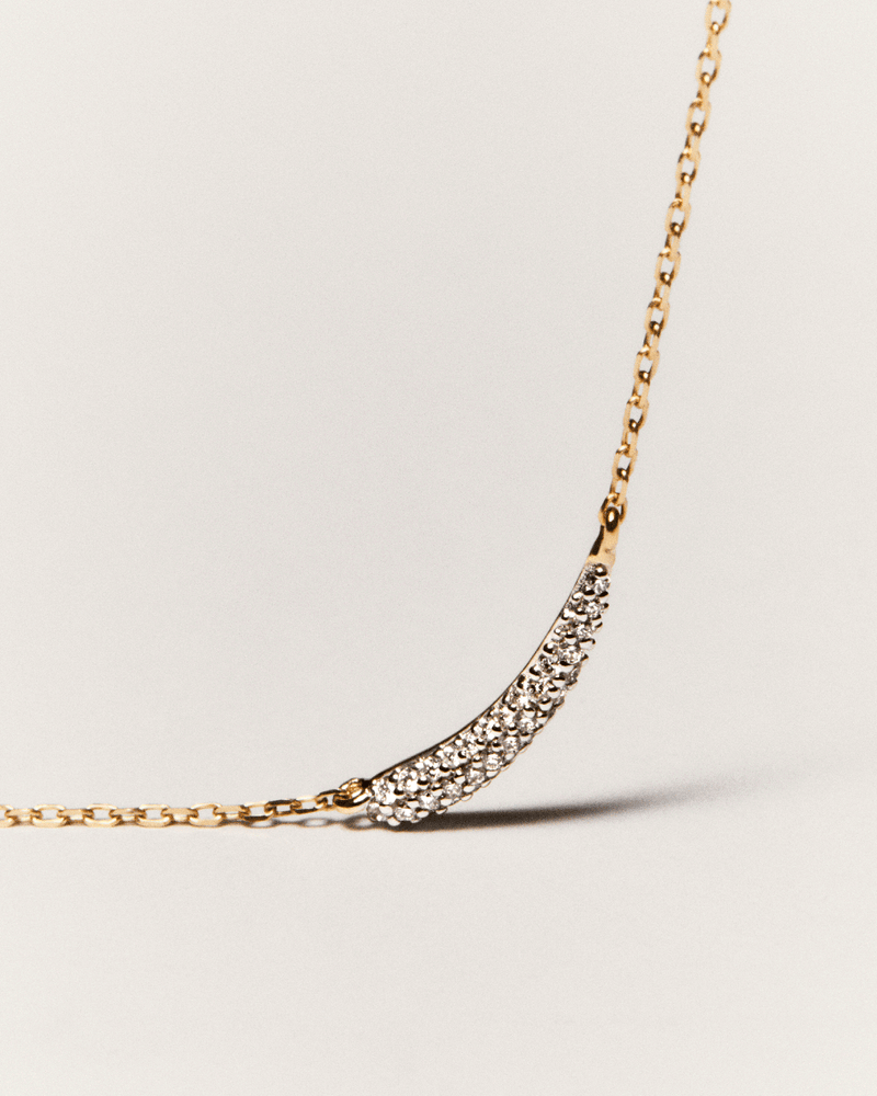 Nilo halskette aus gold mit diamanten - 
  
    18 kt Gold
  
