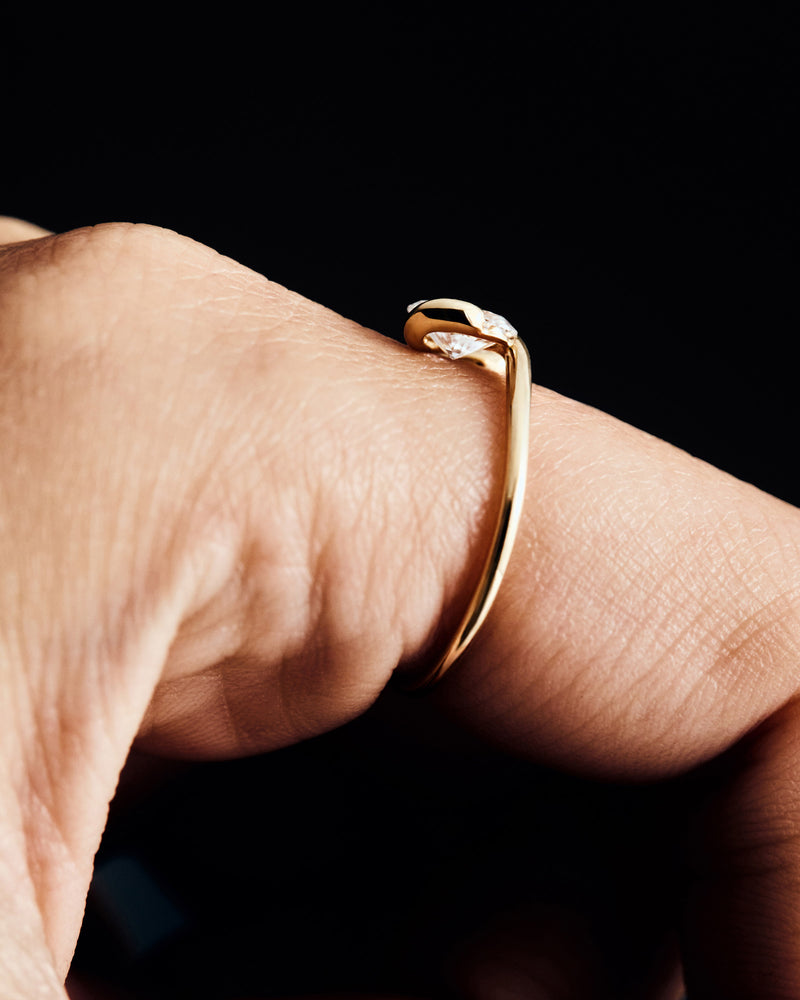 Anello in diamanti e oro Lea - 
  
    Oro 18K
  
