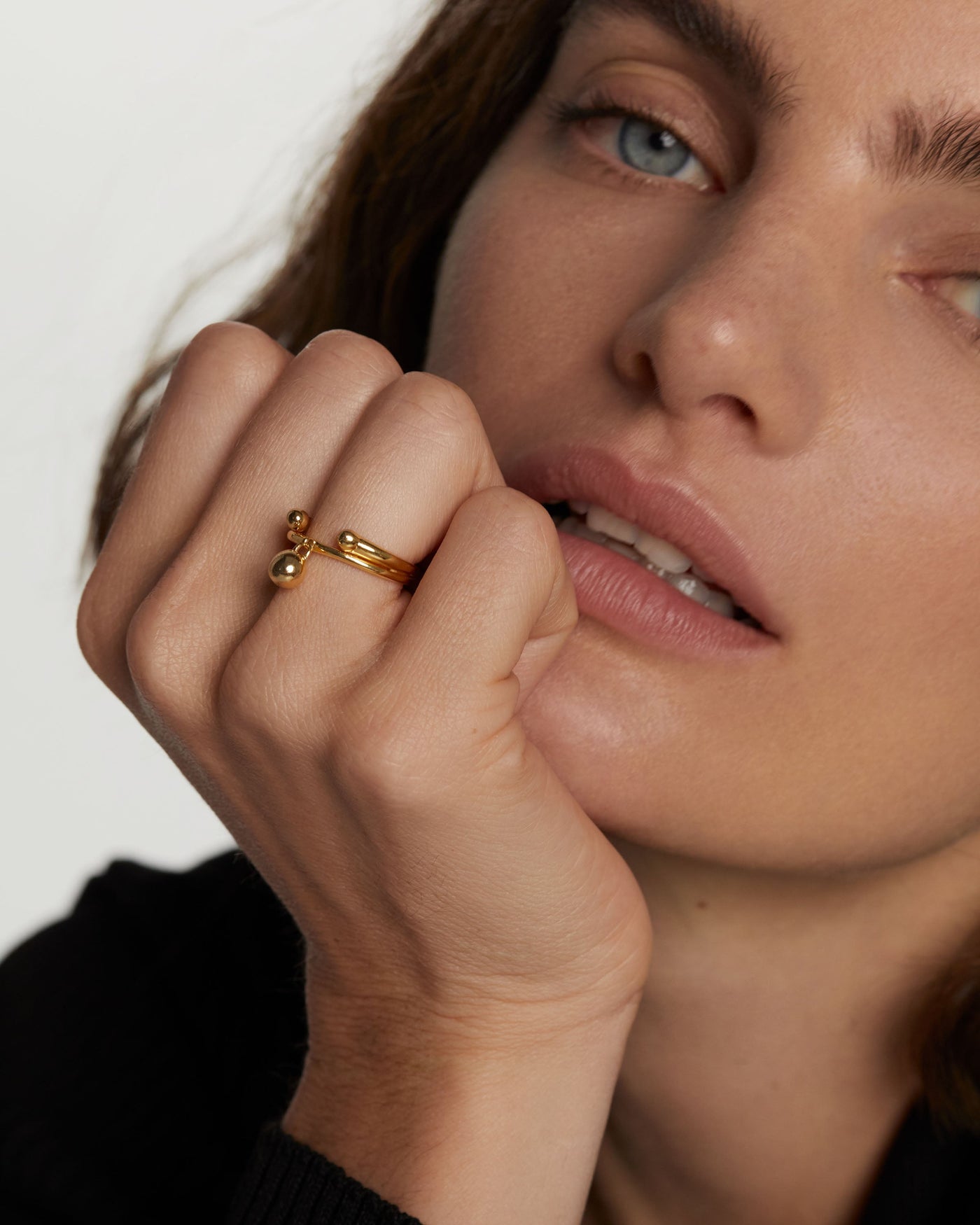 Berlin Ring 
  
    Sterling Silver / 18K Gold plating
  
