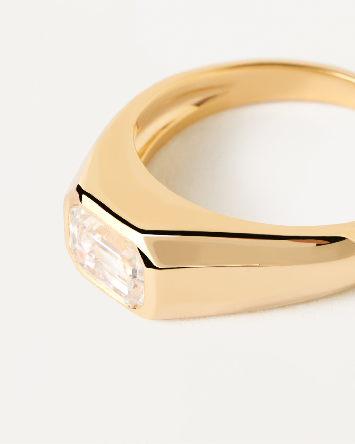 Crystal and zirconia  rings