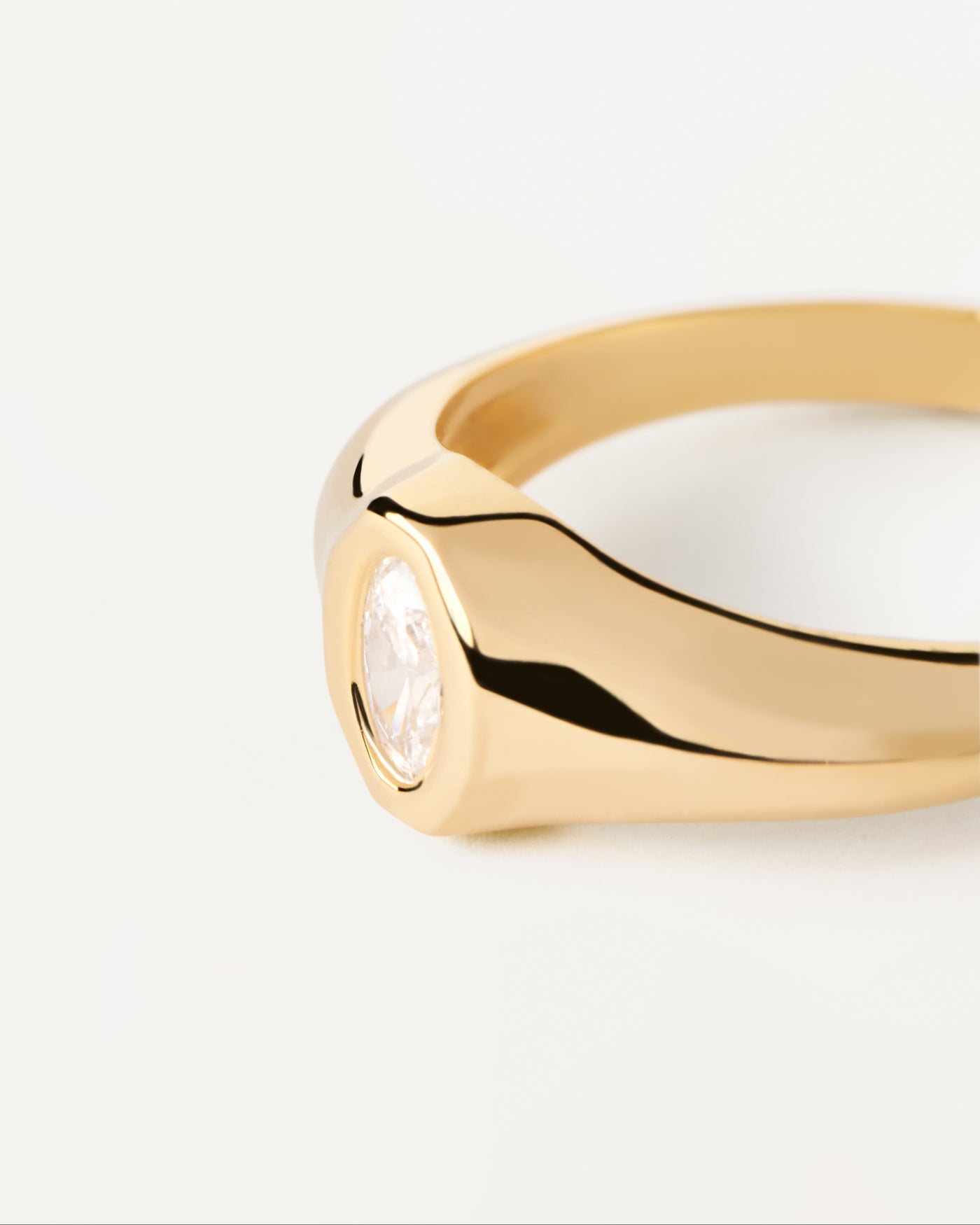 Karry Siegelring - 
  
    Sterling Silber / 18K Goldplattierung
  
