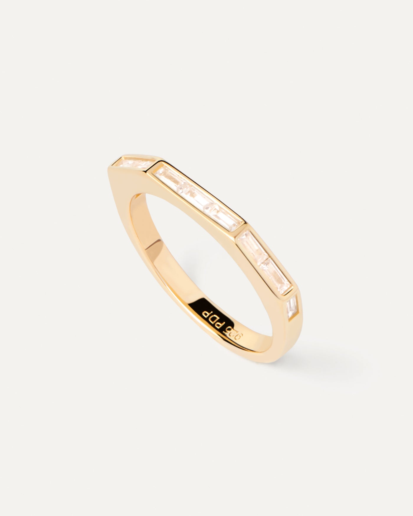 Crystal and zirconia  rings