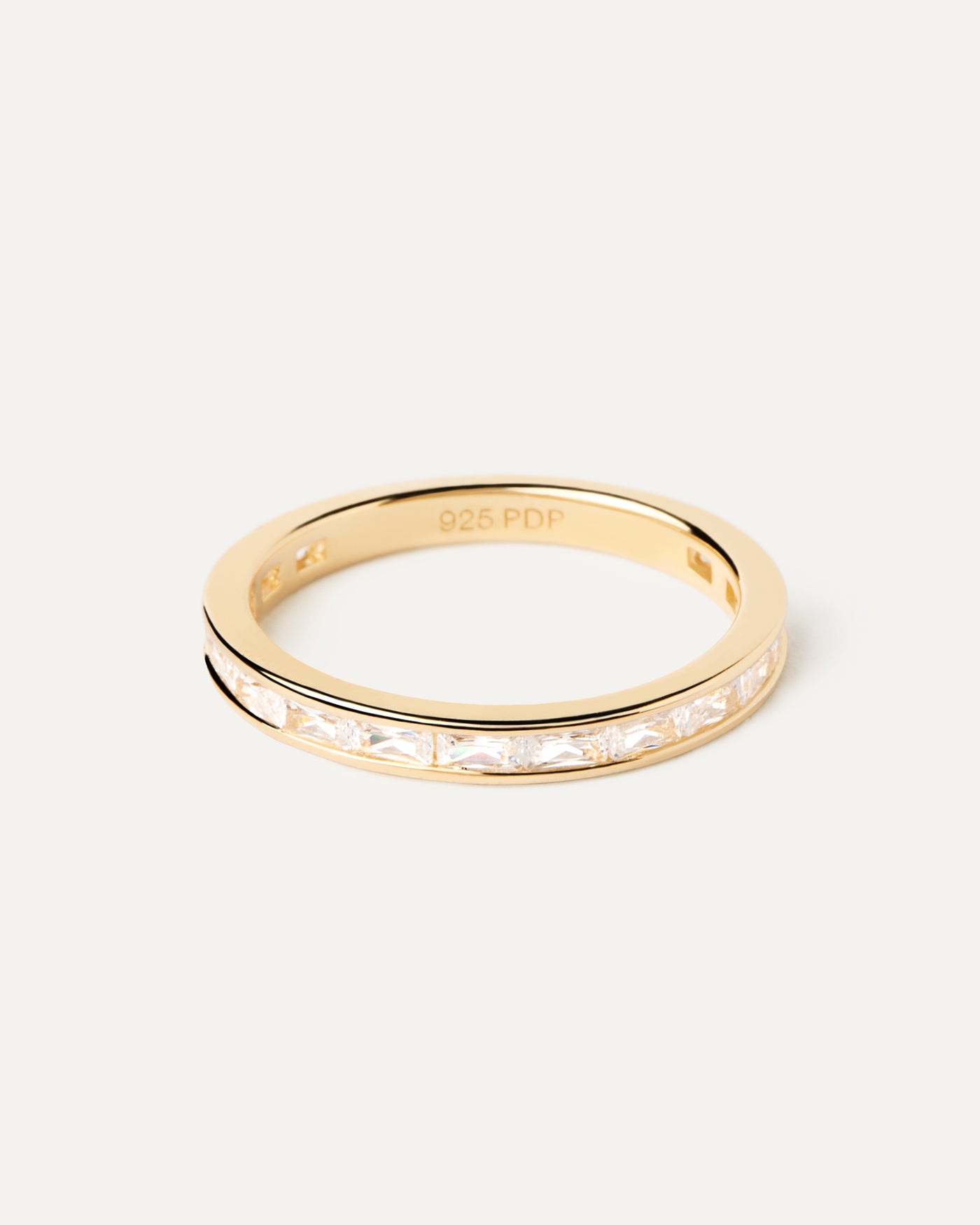 Crystal and zirconia  rings