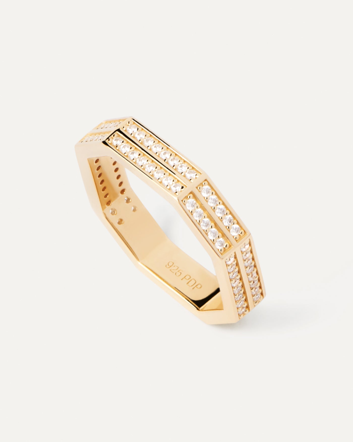 Crystal and zirconia  rings