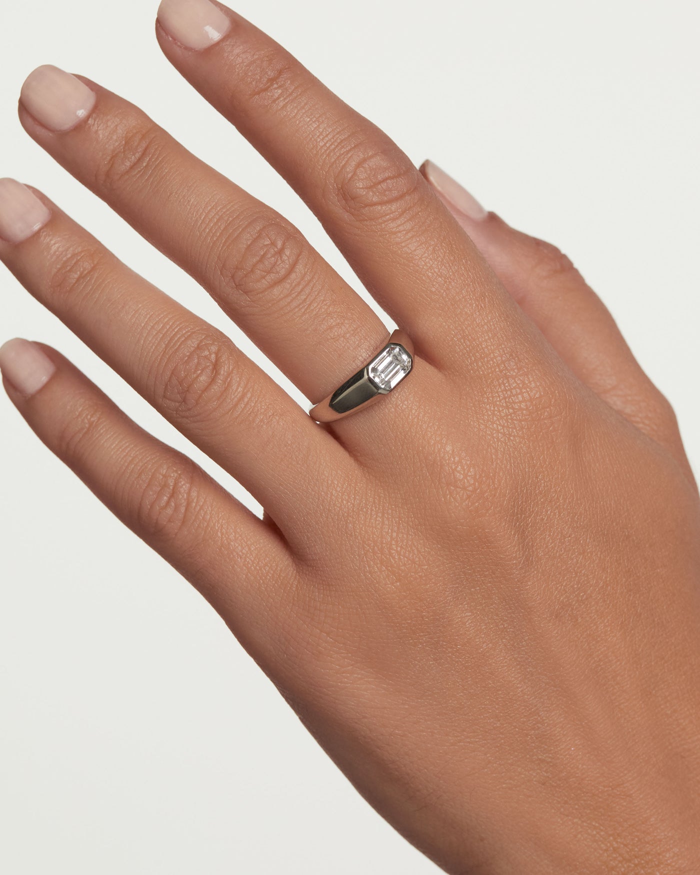 Crystal and zirconia  rings