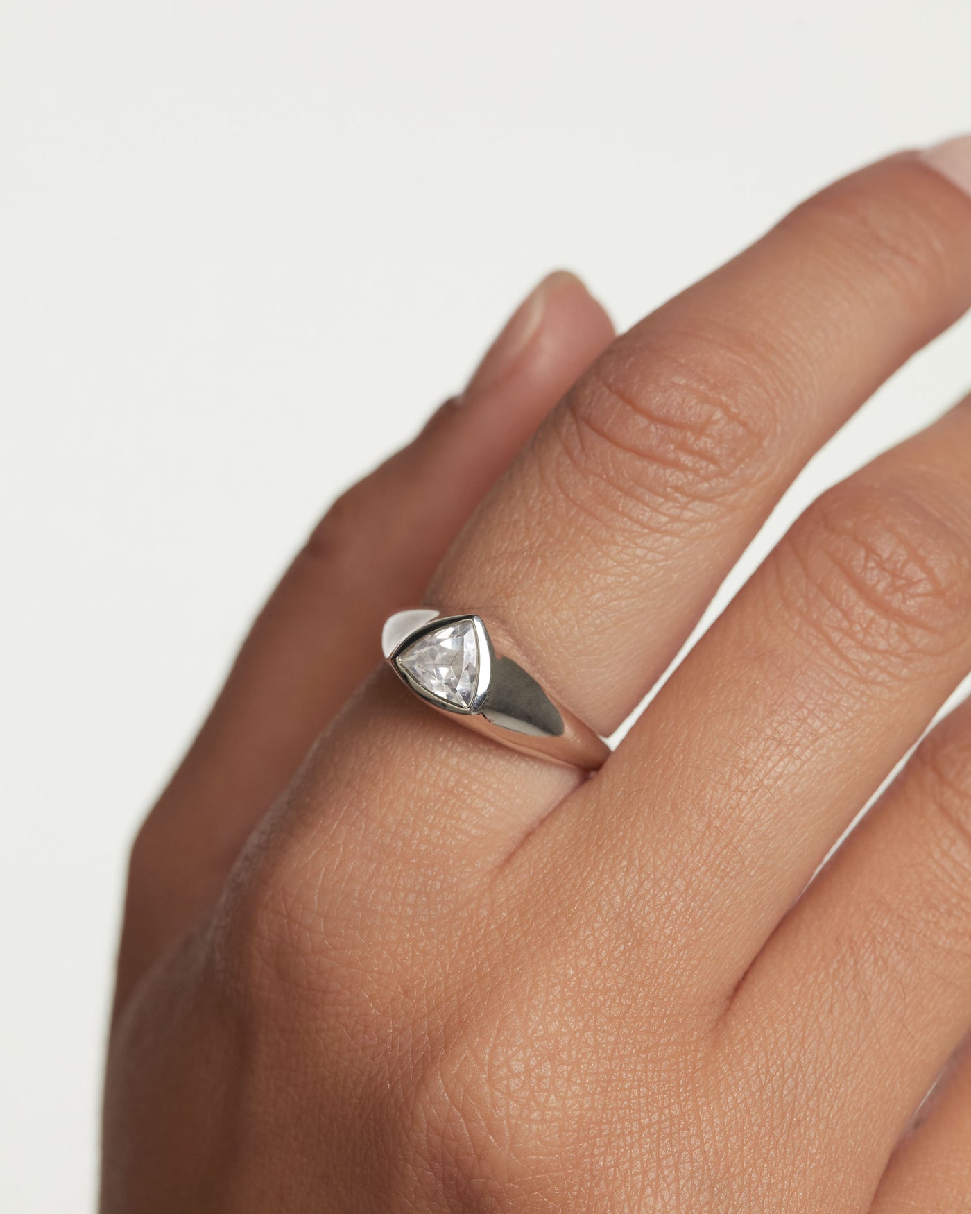 Crystal and zirconia  rings