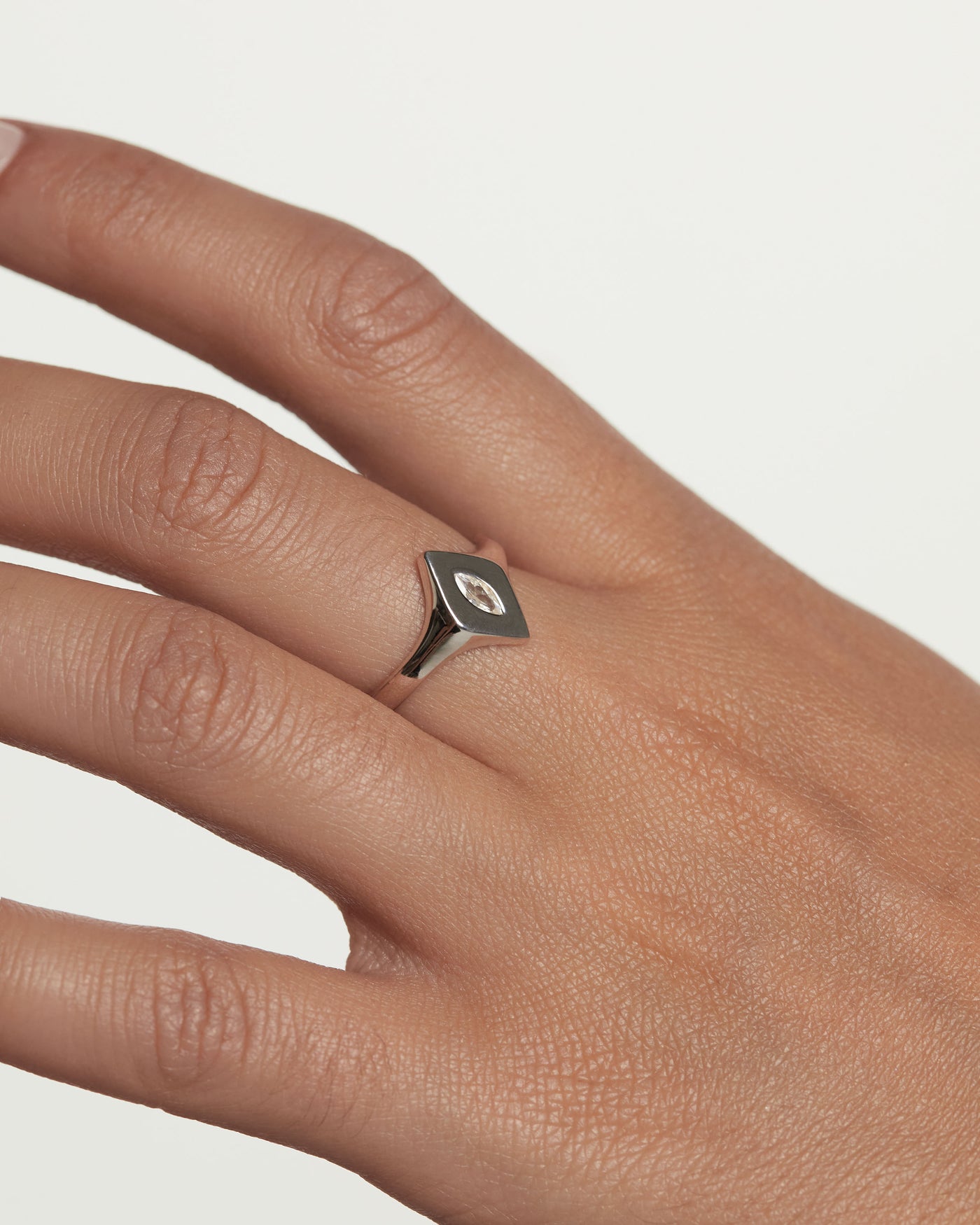 Crystal and zirconia  rings