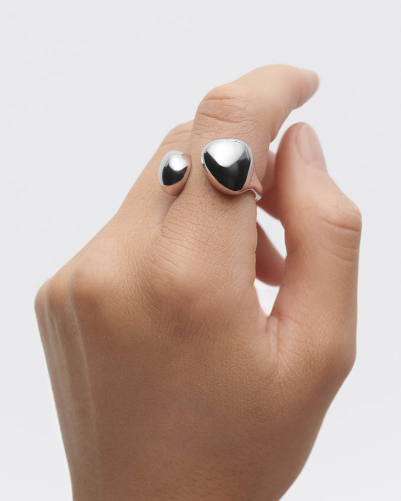 Anillo de plata Gravity - 
  
    Plata de Ley
  
