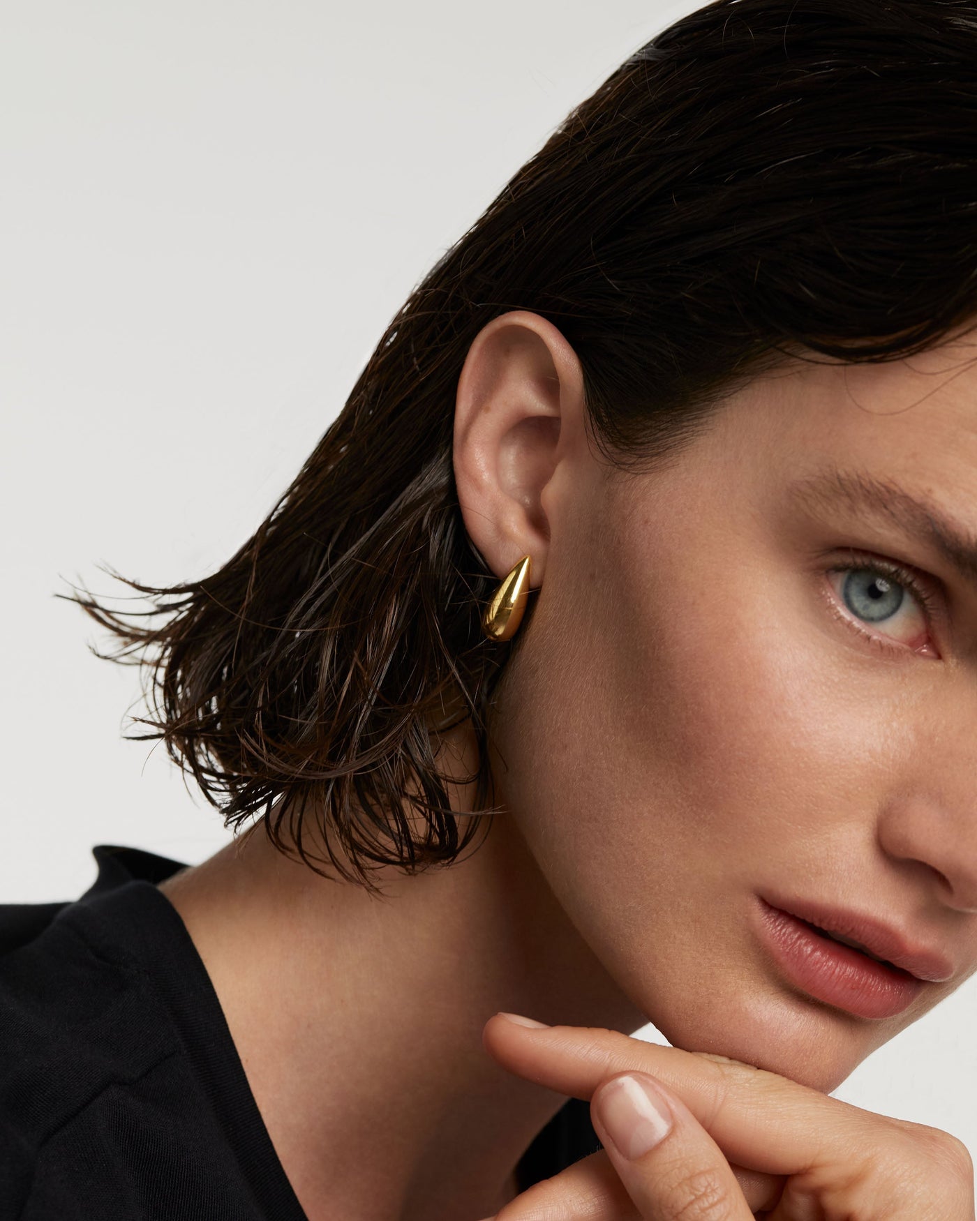 Crystal and zirconia  earrings