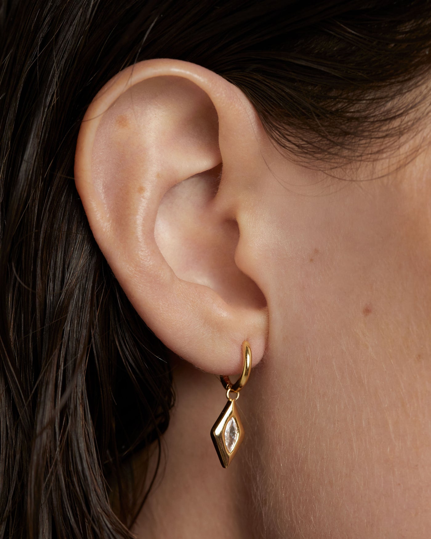 Crystal and zirconia  earrings