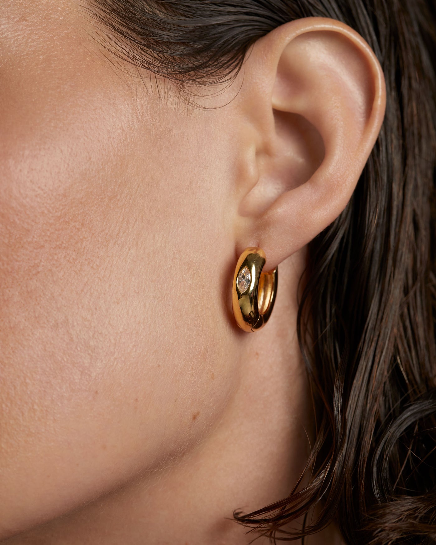 Crystal and zirconia  earrings