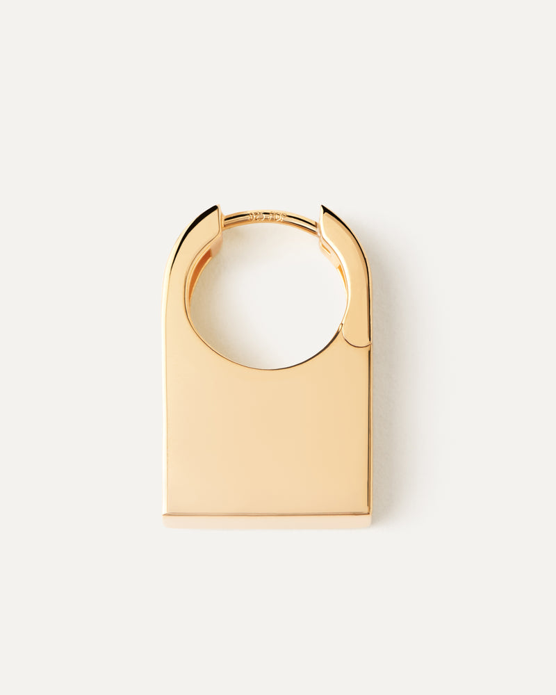 Chicago hoops - 
  
    Sterling Silver / 18K Gold plating
  
