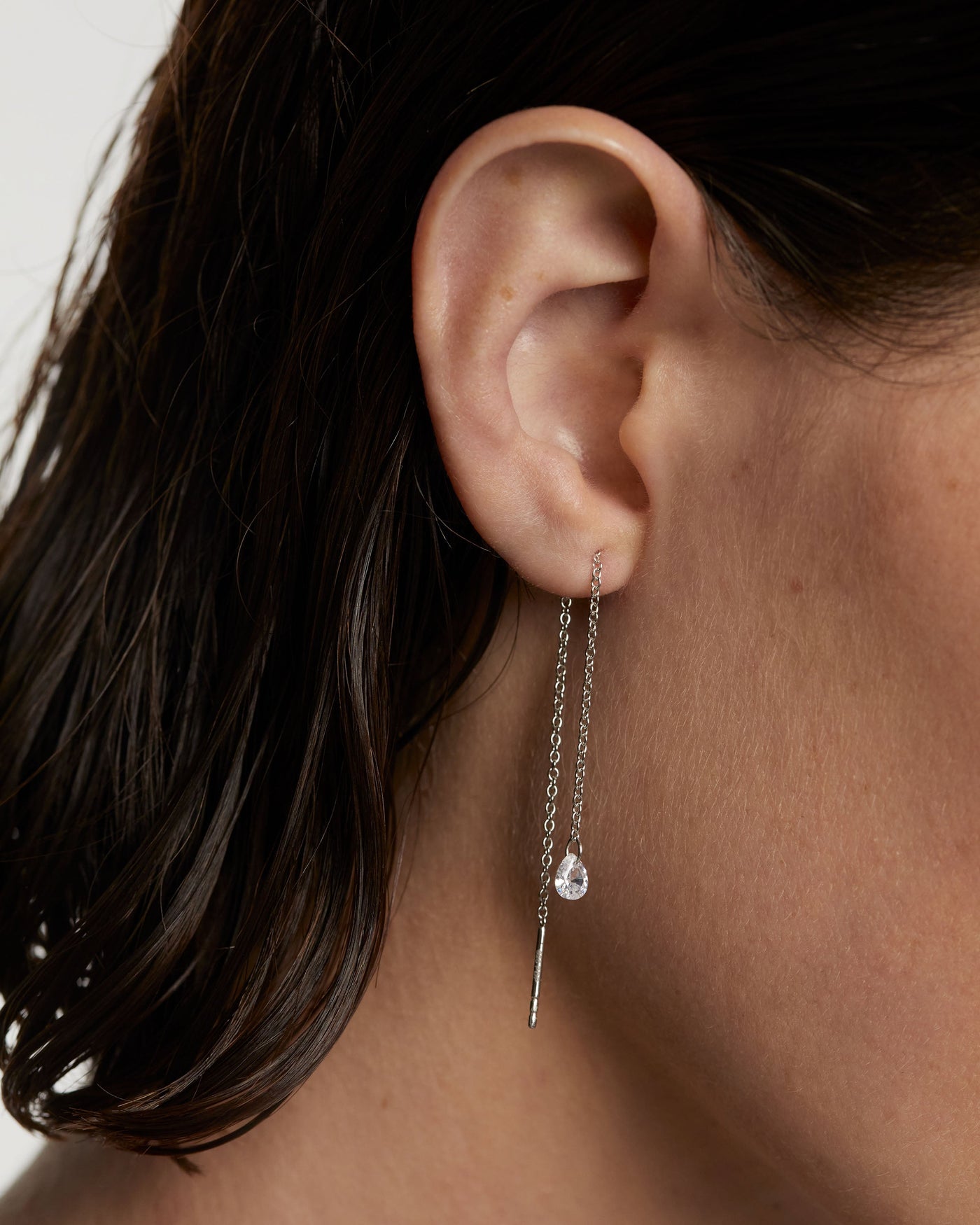 Crystal and zirconia  earrings